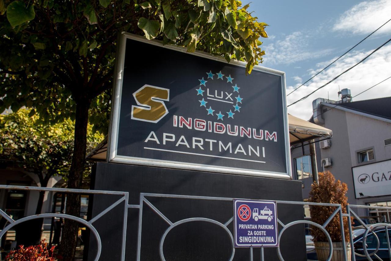 Apartments Singidunum 4 Lux Belgrado Exterior foto